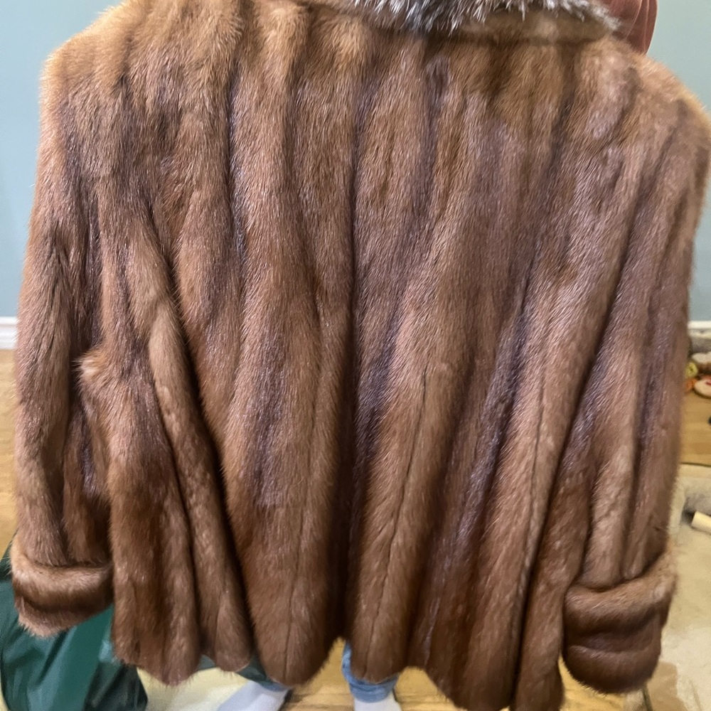 Elegant Brown Teddy Jacket